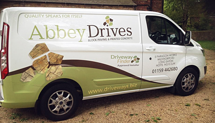 Driveway Finder Van